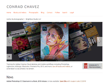 Tablet Screenshot of conradchavez.com